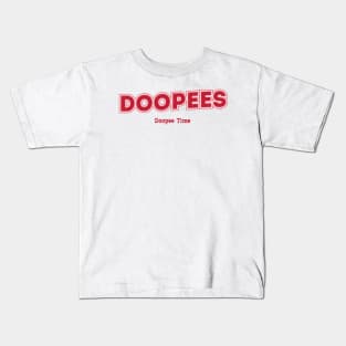 Doopee Time Doopees Kids T-Shirt